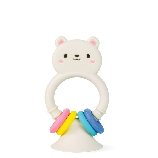 High Chair Buddy Silicone Bear Spotty Dot Toys