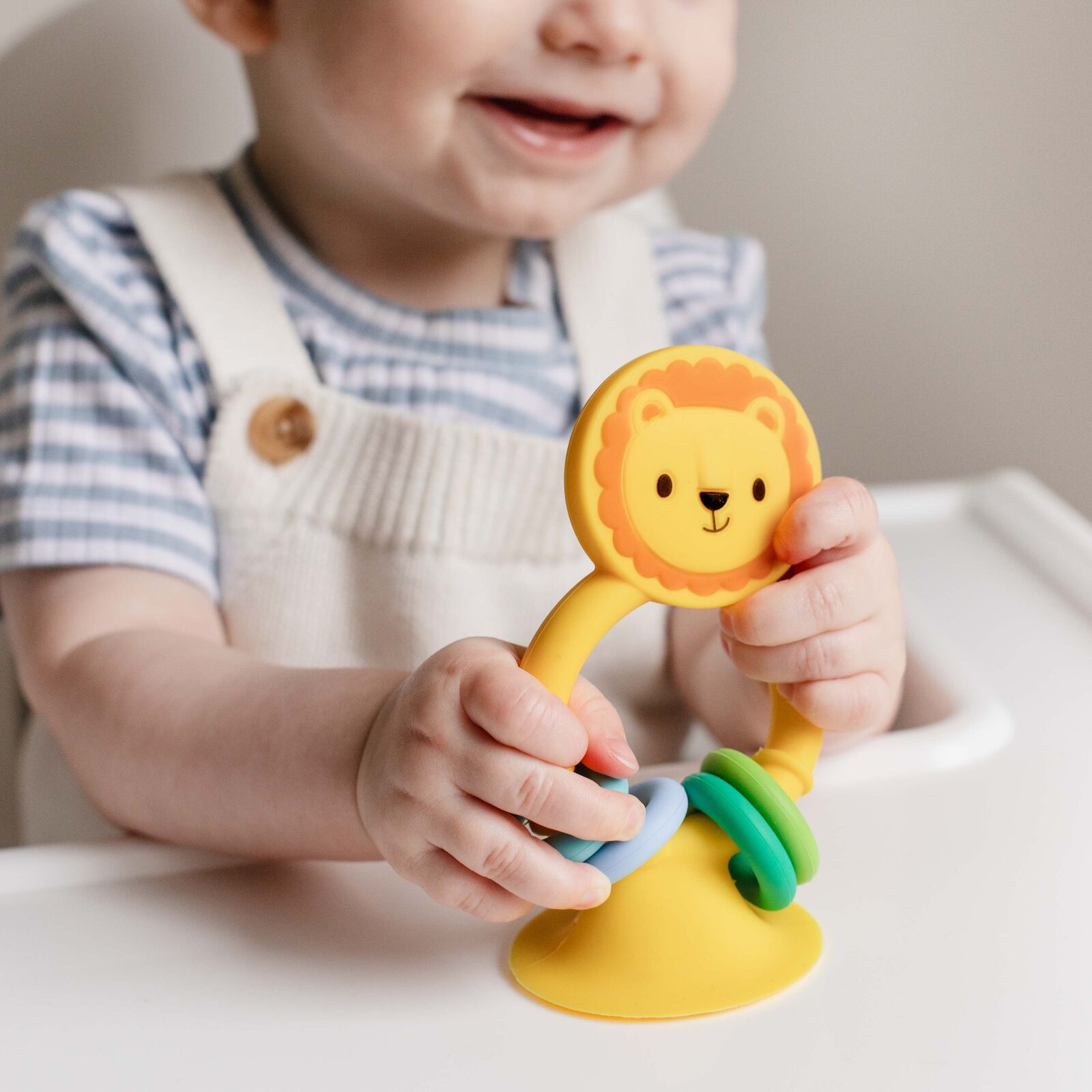 High Chair Buddy Silicone Lion Spotty Dot Toys
