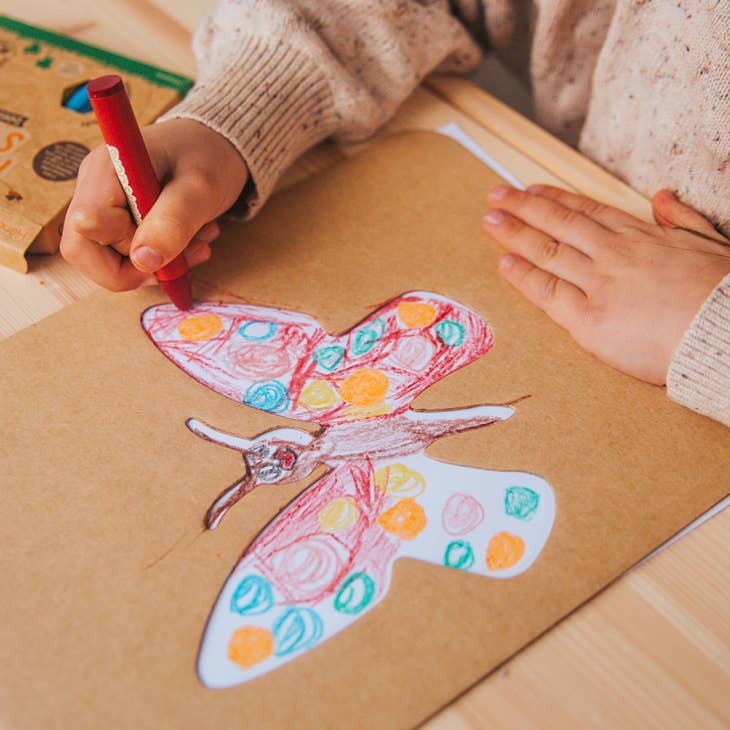 Honeysticks Stencils & Crayons Activity Set - Spotty Dot Toys AU