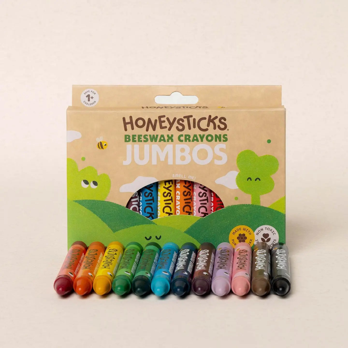 Honeysticks Beeswax Crayons Jumbos Spotty Dot Toys