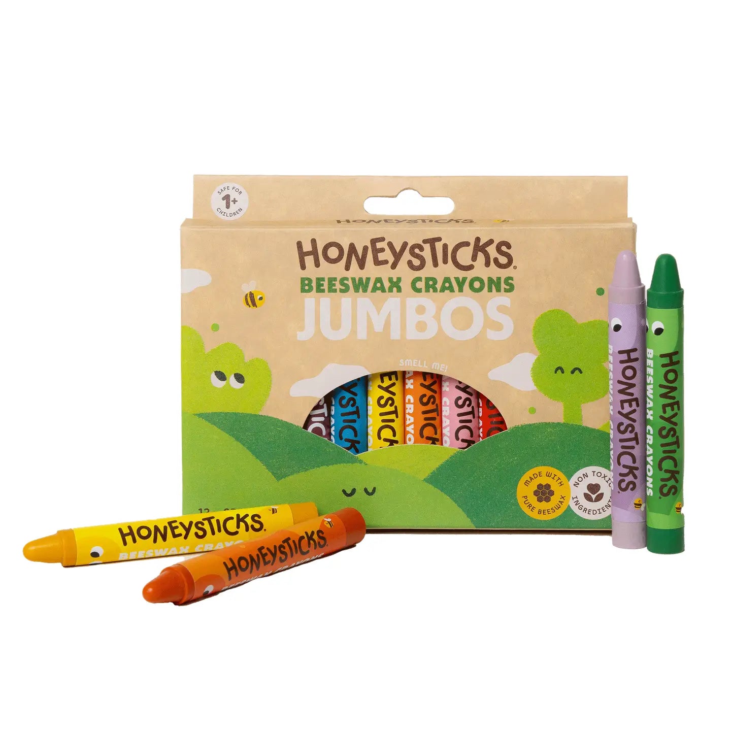 Honeysticks Beeswax Crayons Jumbos Spotty Dot Toys