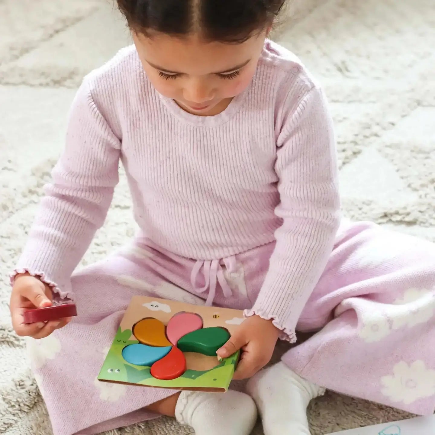 Honeysticks Beeswax Crayons Petals 6 pack Spotty Dot Toys