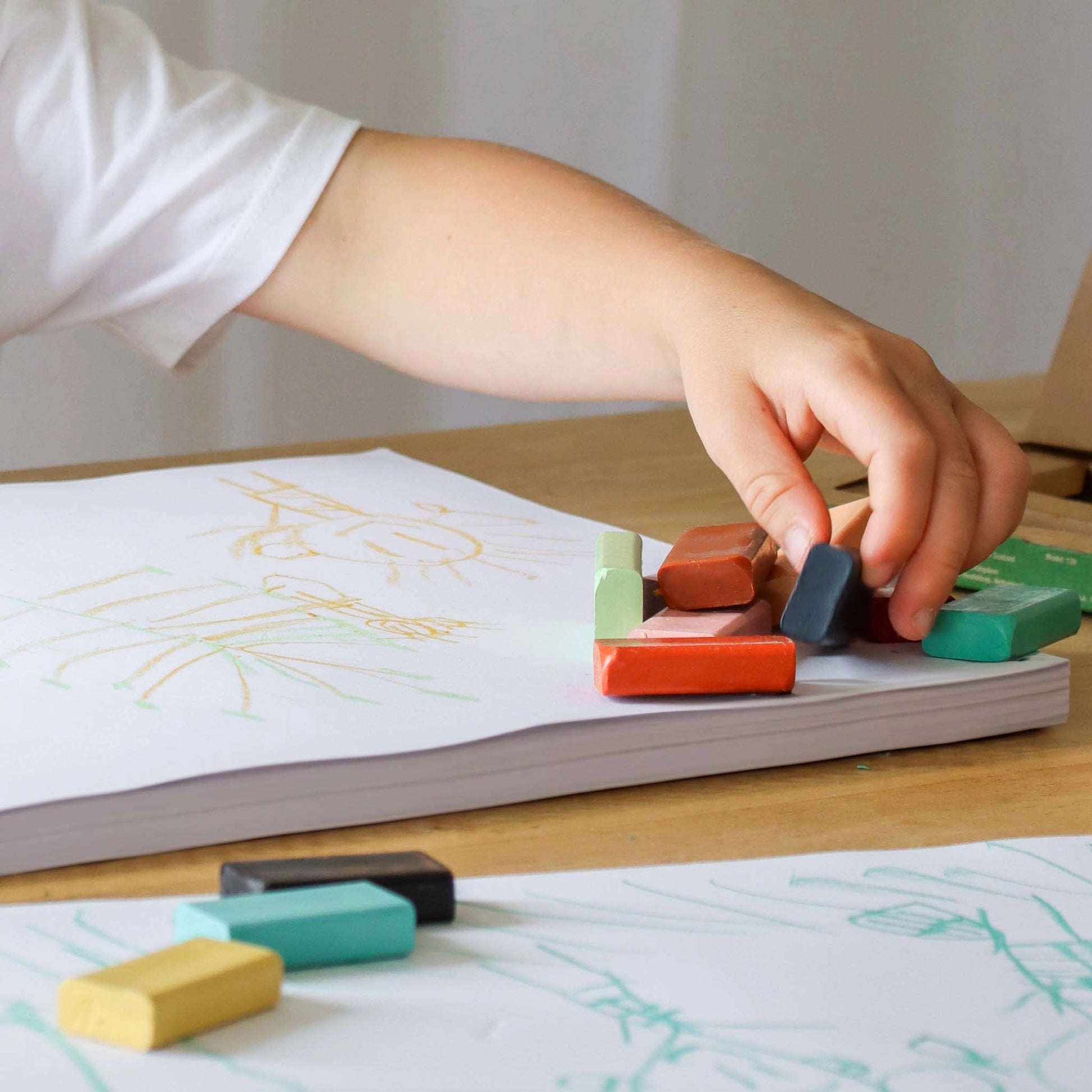 Honeysticks Beeswax Blocks Crayons Spotty Dot Toys