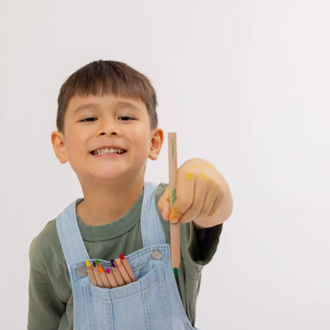 Honeysticks Beeswax Pencils Jumbo Triangles Spotty Dot Toys