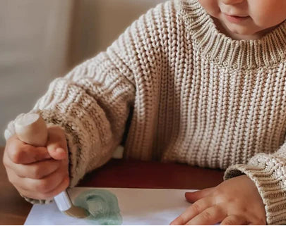 Honeysticks My First Paint Brush Eco Set of 3 Spotty Dot Toys