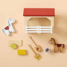 Load image into Gallery viewer, Horse Stable Set - Spotty Dot Toys

