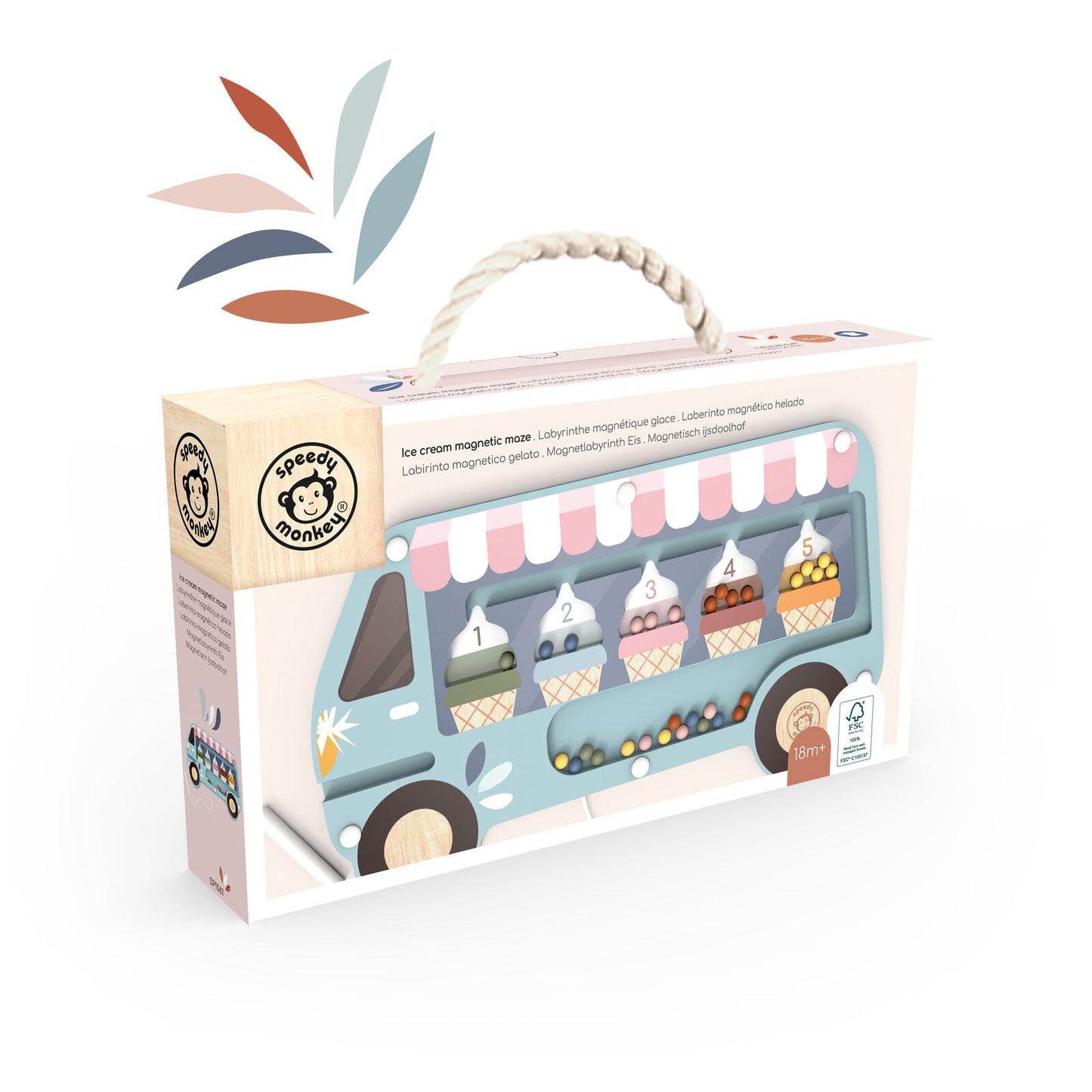 IceCream Magnetic Maze Spotty Dot Toys