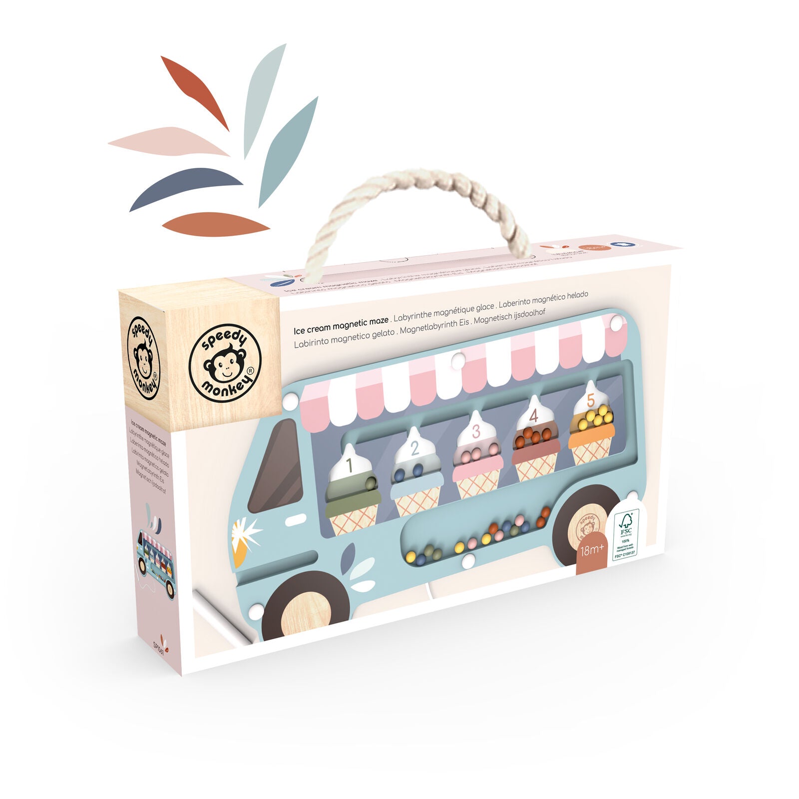 IceCream Magnetic Maze Spotty Dot Toys