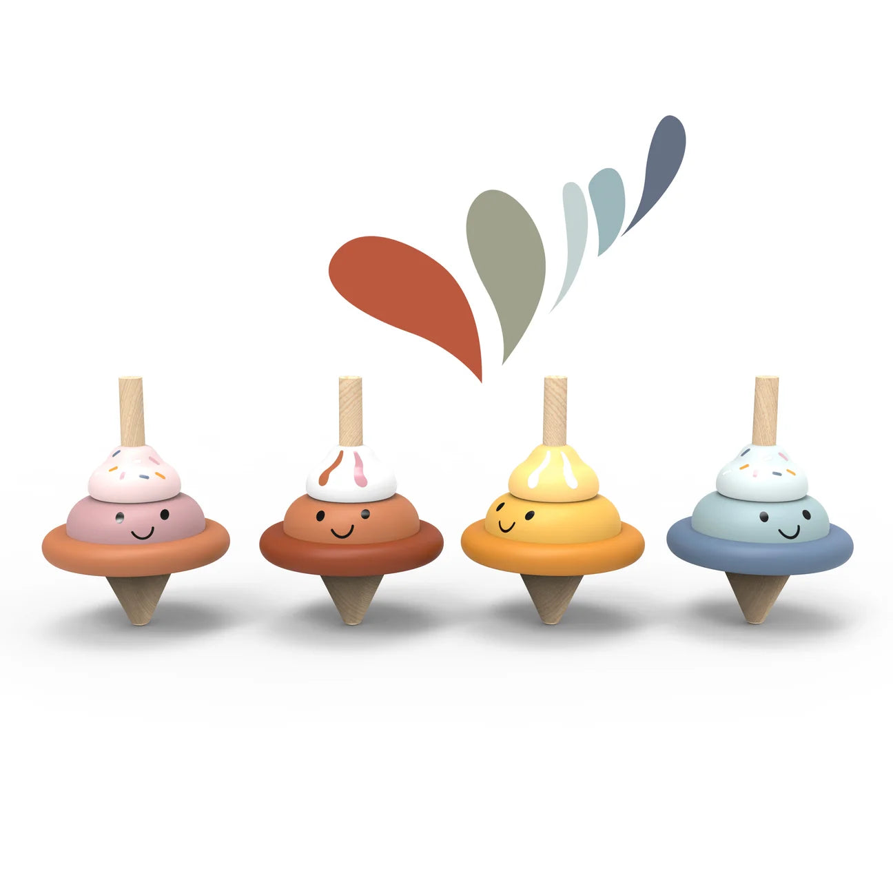 IceCream Spinning Top Spotty Dot Toys