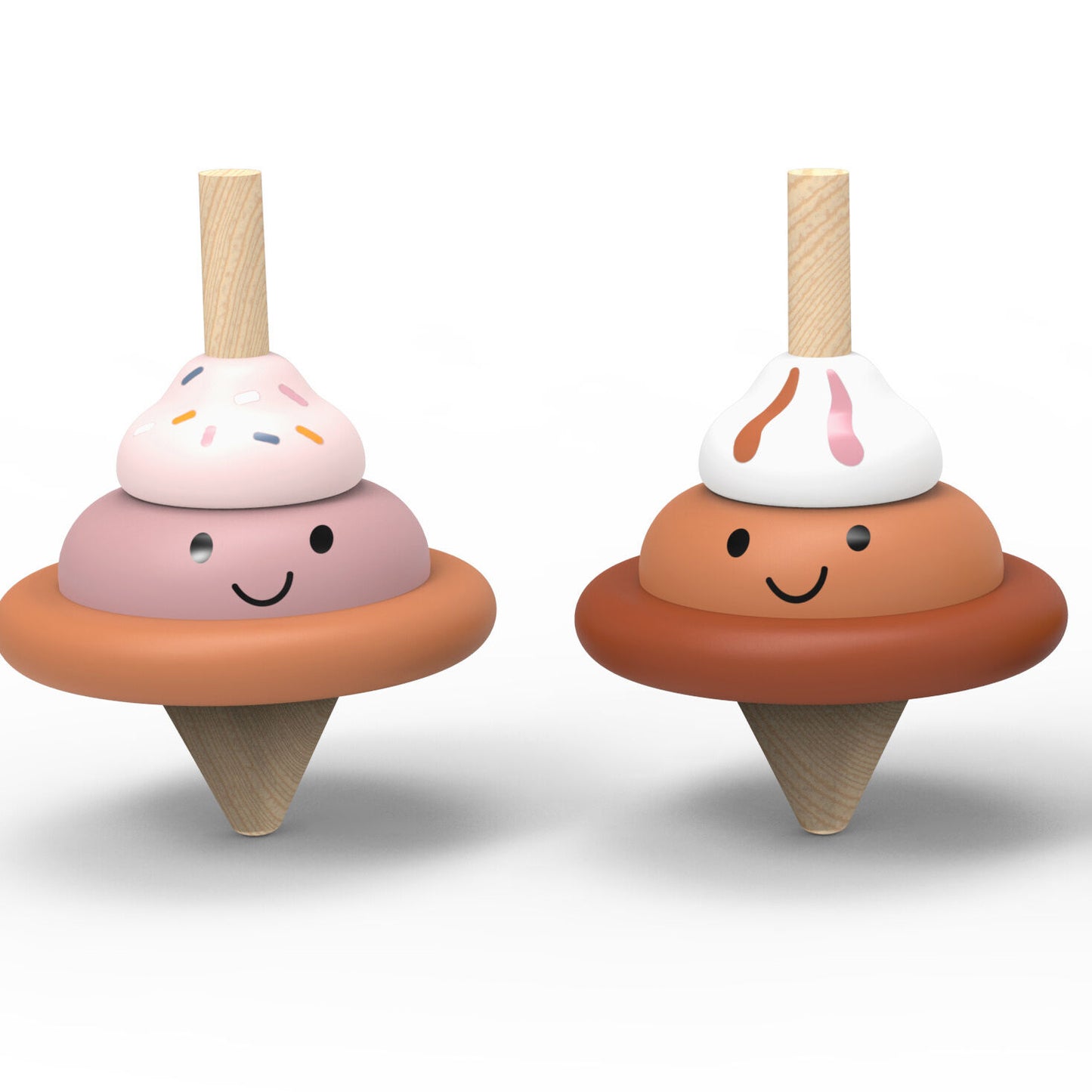 IceCream Spinning Top Spotty Dot Toys