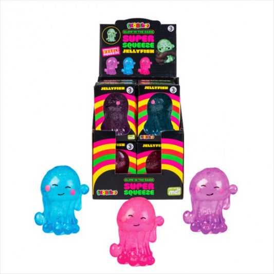 Jellyfish Glow in the Dark Squish Toy