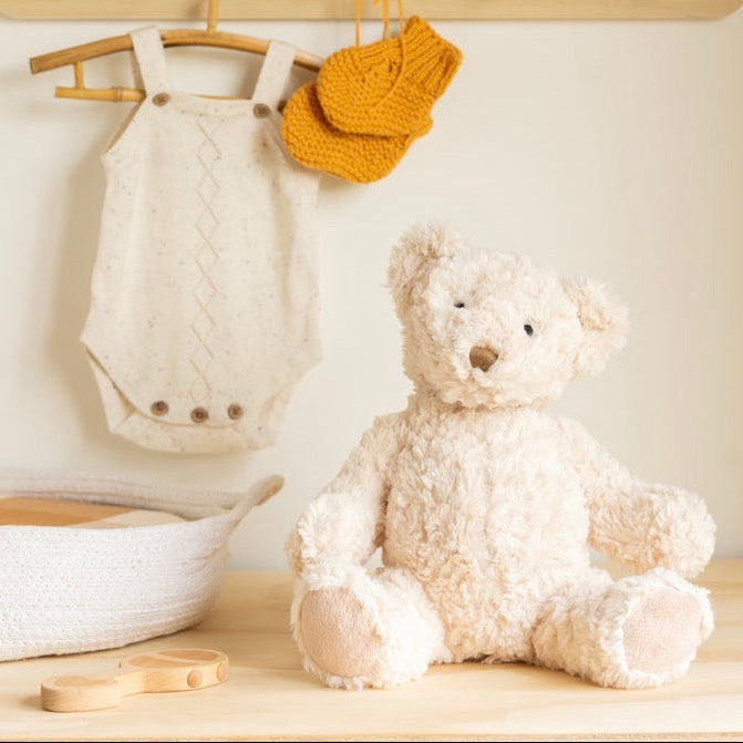 Jnr Freddy the Teddy Cream - Spotty Dot Toys