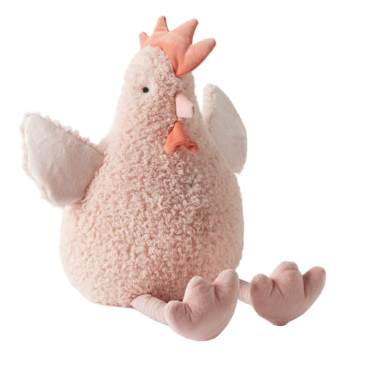 Josie the Giant Pink Chicken Soft Toy Spotty Dot Gifts
