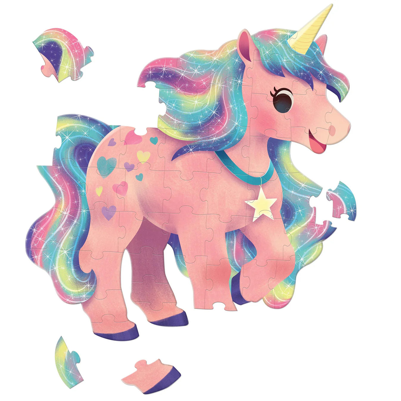 Jumbo Shaped Unicorn Puzzle Spotty Dot Toys