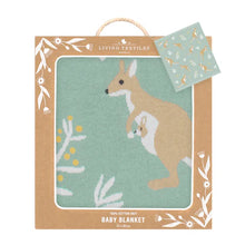 Load image into Gallery viewer, Kangaroo 100% Cotton Blanket - Spotty Dot Gifts
