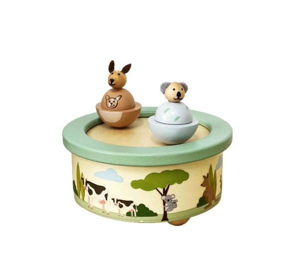 Koala & Kangaroo Music Box - Spotty Dot