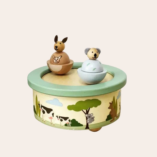 Koala & Kangaroo Music Box - Spotty Dot