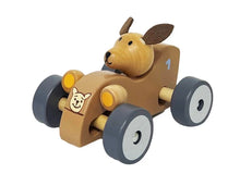 Load image into Gallery viewer, Kangaroo Wheelie Car Spotty Dot Toys
