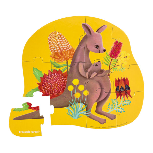 Kangaroo & Joey Mini Puzzle Spotty Dot Toys