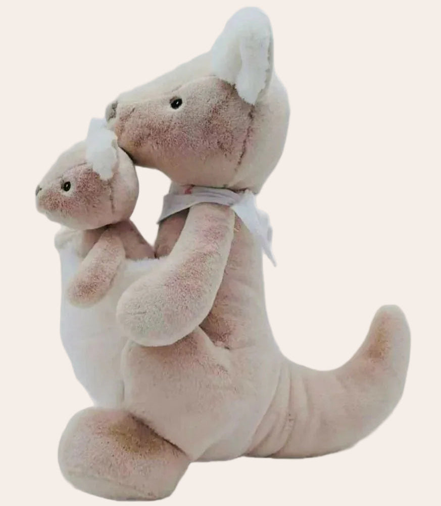 Katie Kangaroo & Roo Joey Plush Toy Spotty Dot 