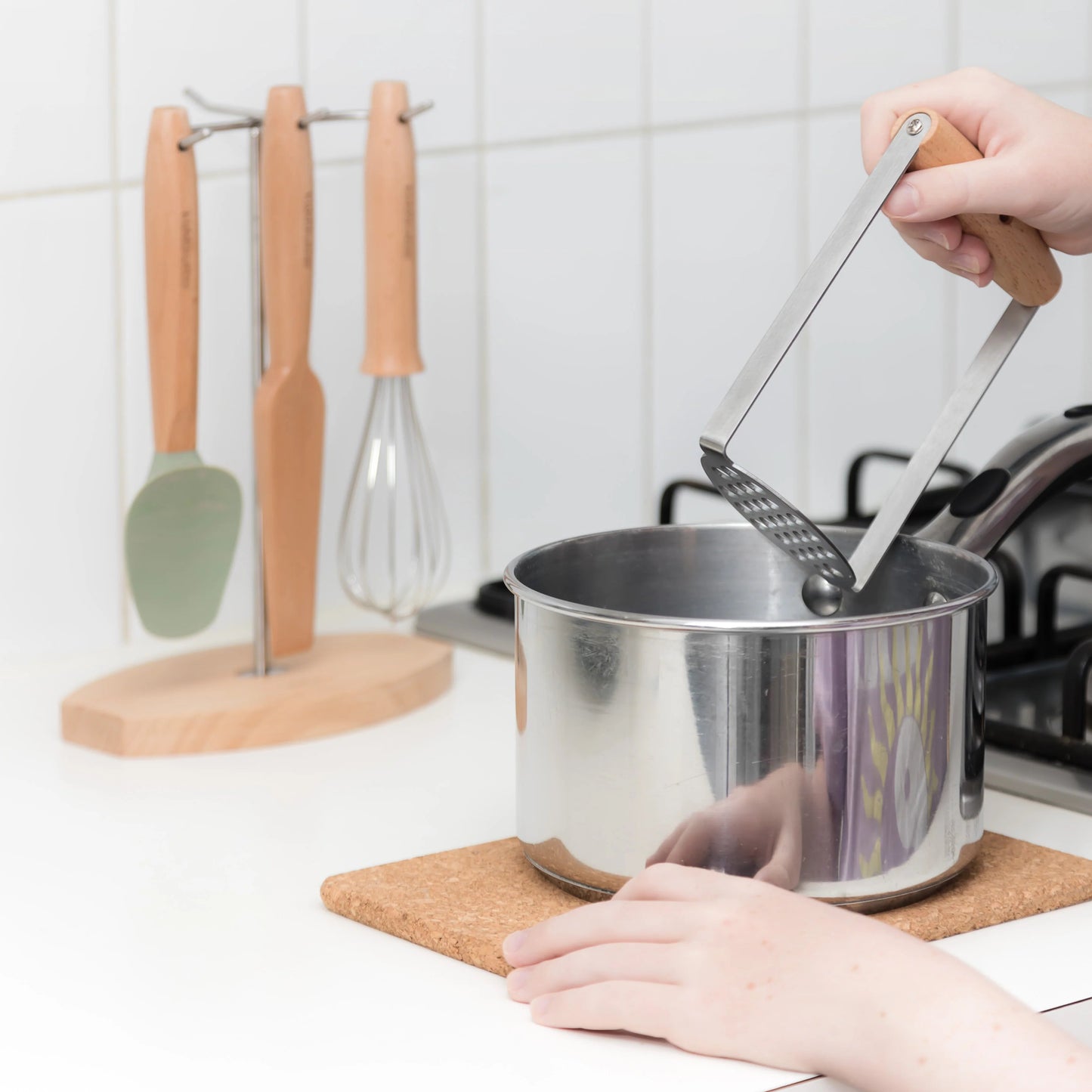 KiddiKutter Children's Cookware Set Spotty Dot Toys