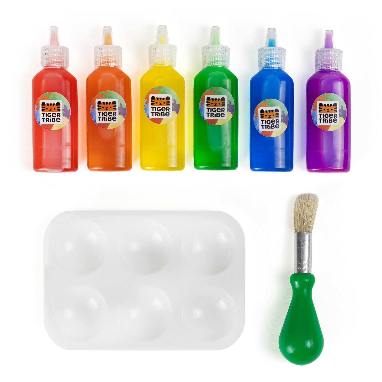 Kids Bath Paints Tiger Tribe Spotty Dot Toys