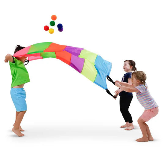 Kids small Parachute for Parties and Fun Spotty Dot Child