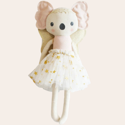 Koala Dress Up Doll Alimrose - Ivory Gold - Spotty Dot Toys