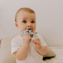 Load image into Gallery viewer, Silicone Eucalyptus Teether - Spotty Dot
