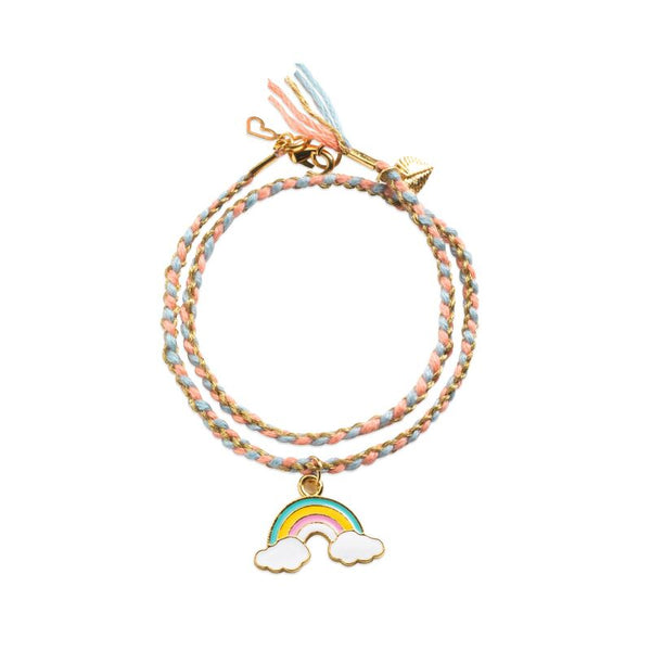 Rainbow Kumihimo Jewellery Set - Spotty Dot Toys