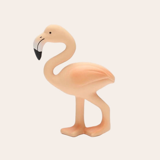 LIngo the Flamingo Baby Teether Spotty Dot Toys