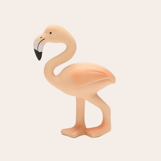 LIngo the Flamingo Baby Teether Spotty Dot Toys