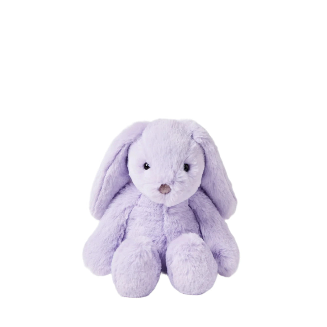 Lilac Plush Bunny Small Spotty Dot 