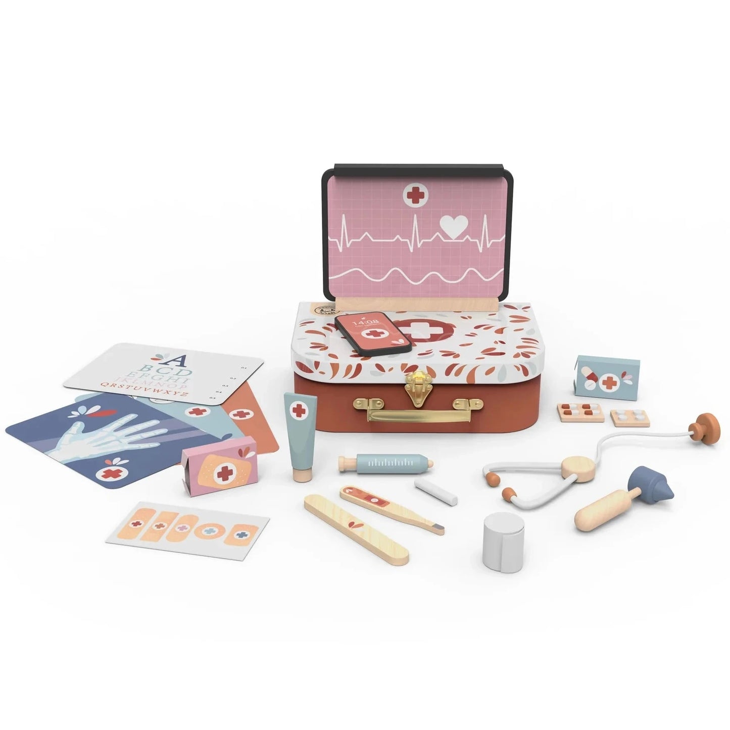 Little Healer’s Medical Dr Case Speedy Monkey Spotty Dot Toys