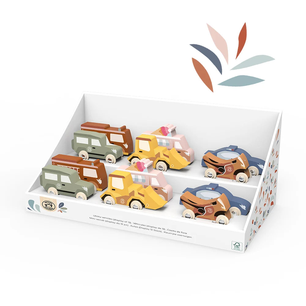 Little Wooden Vehicles Spotty Dot Toys