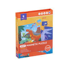 Load image into Gallery viewer, 2 in 1 Magnetic Puzzle Dinosaur - Spotty Dot Toys
