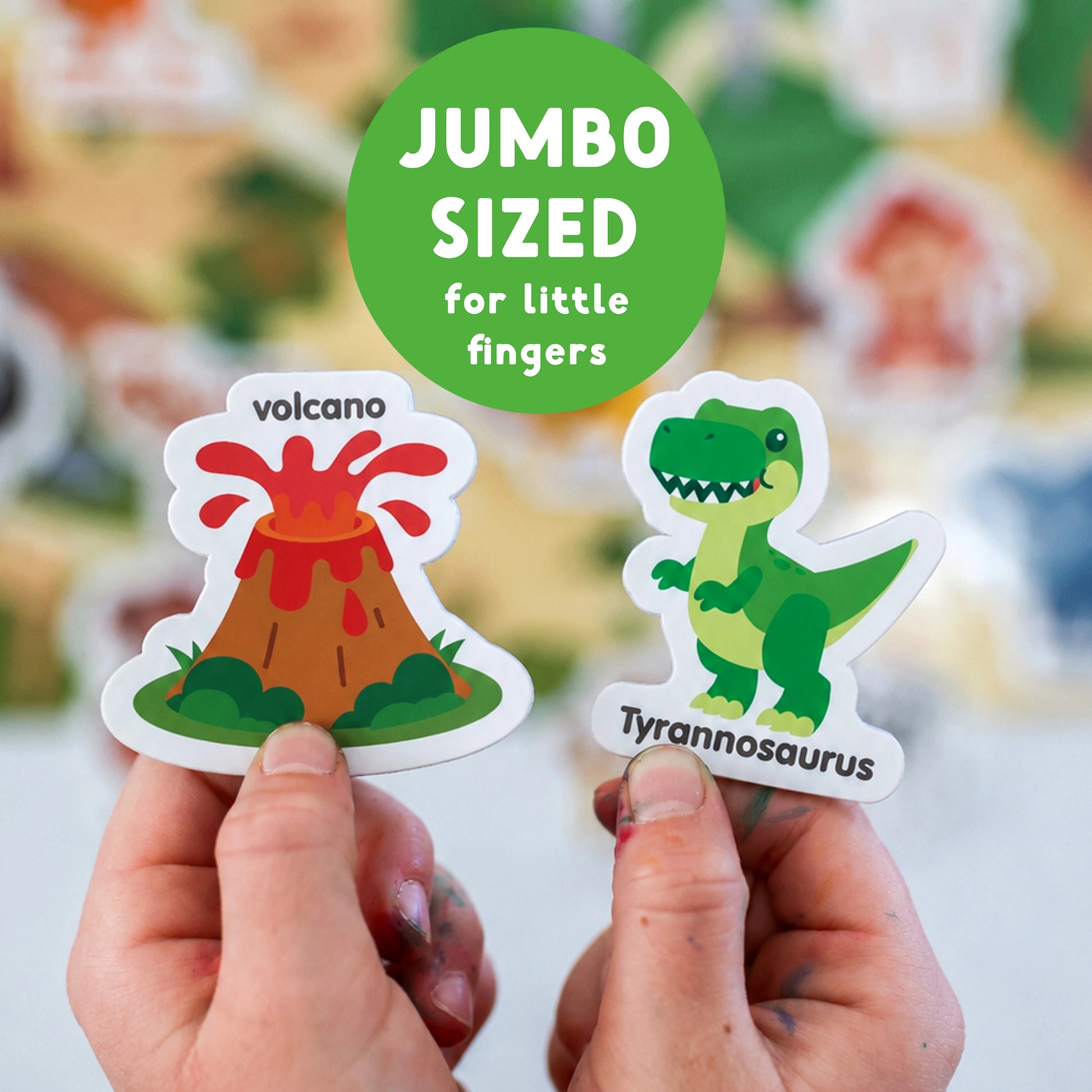 Magnetic Dinosaurs Curious Columbus Spotty Dot Toys