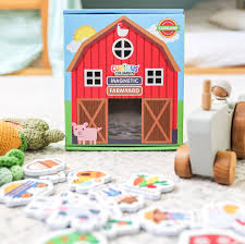 Magnetic Farm Animals Curious Columbus Spotty Dot Toys