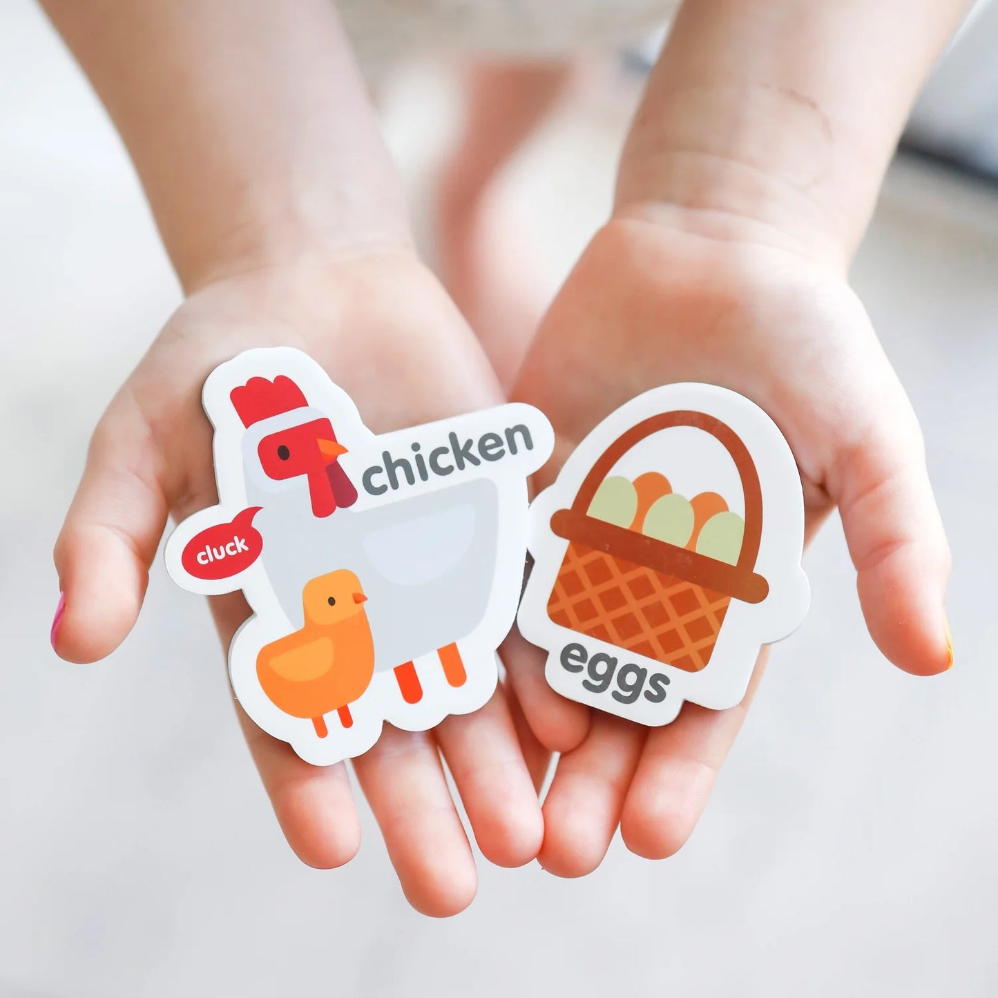 Magnetic Farm Animals Curious Columbus Spotty Dot Toys