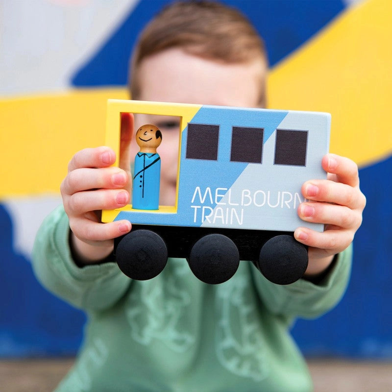 Melbourne Midi Wooden Melbourne Train Spotty Dot Kids