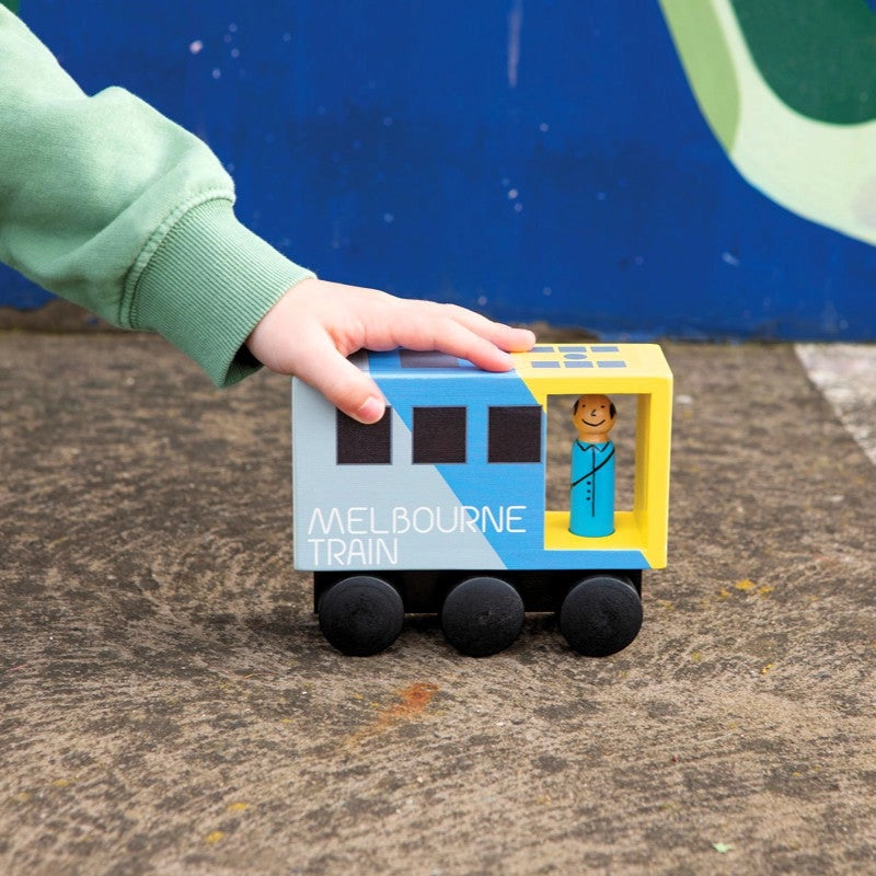 Melbourne Midi Wooden Melbourne Train Spotty Dot Kids