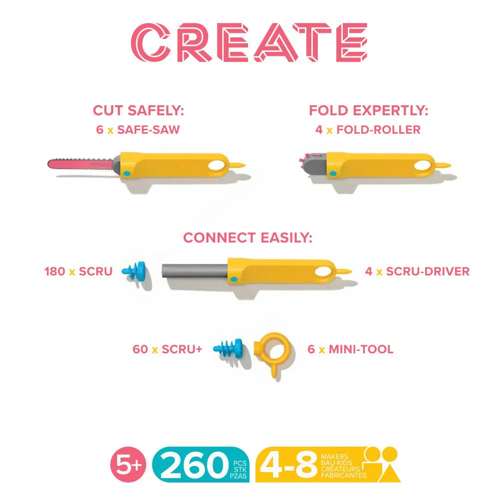 Makedo CREATE Spotty Dot Toys