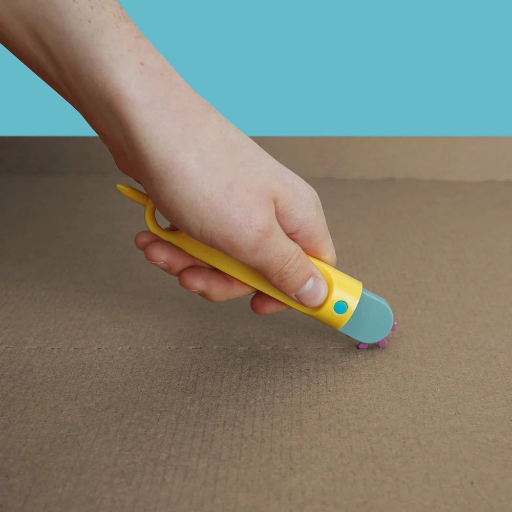 Makedo Fold Roller Tool Spotty Dot Toys