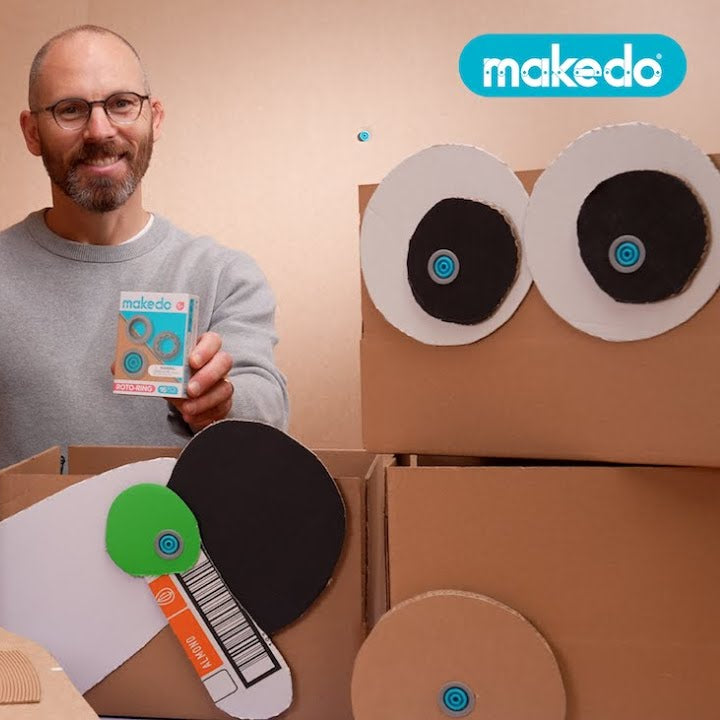 Makedo Rota Rings Creations Spotty Dot Toys