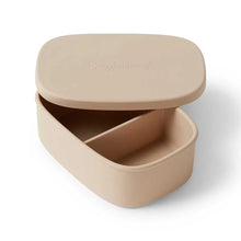 Load image into Gallery viewer, Mealtime Snuggle Hunny Medium Pebble Silicone Lunchbox Spotty Dot
