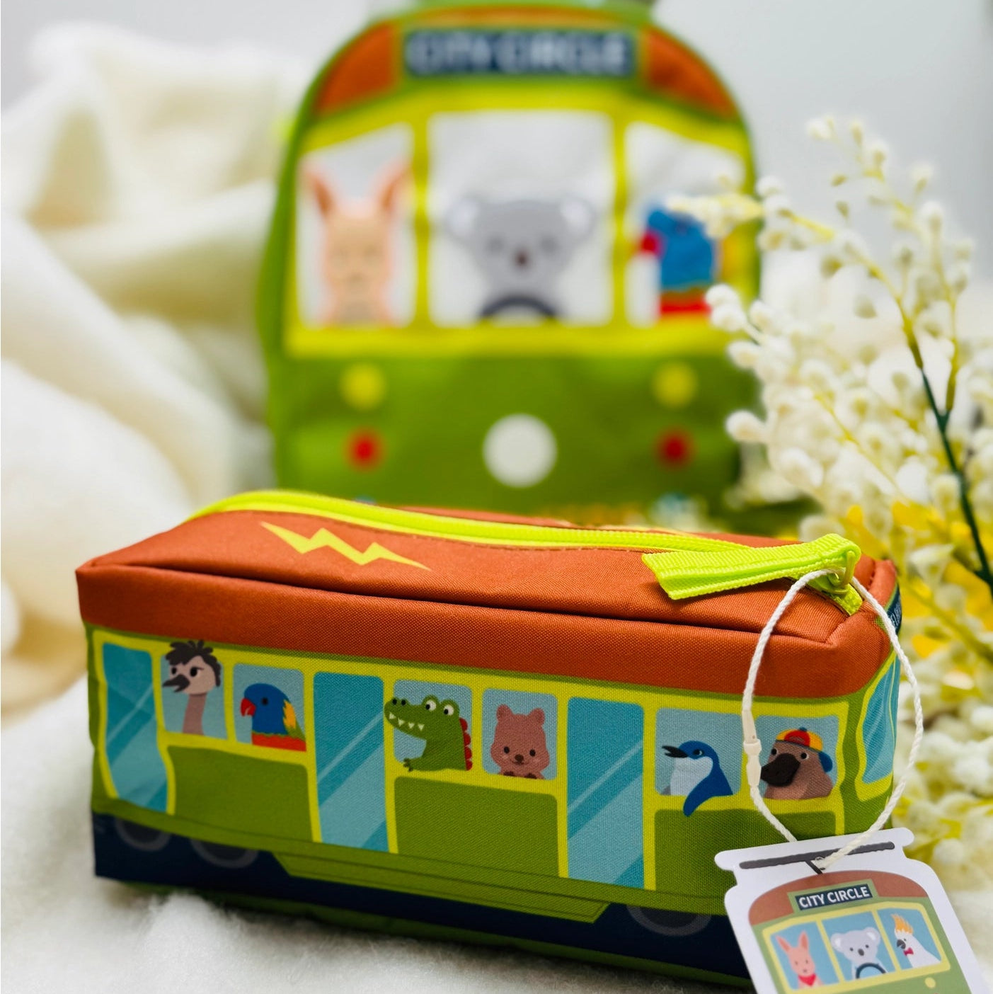 Melbourne Backpack & Pencil Case Spotty Dot Toys