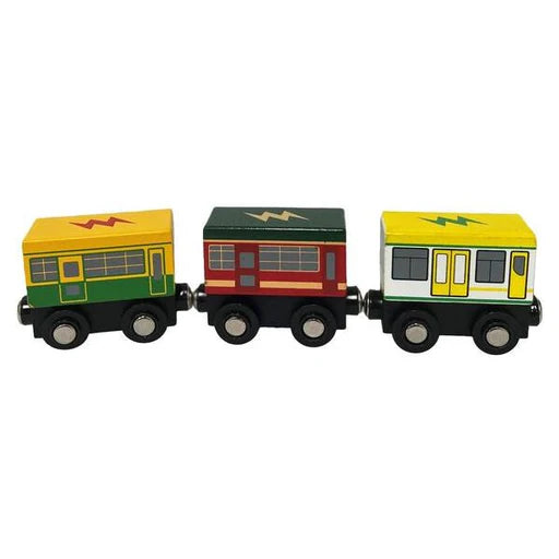 Melbourne Magnetic Tram Set Spotty Dot Toys