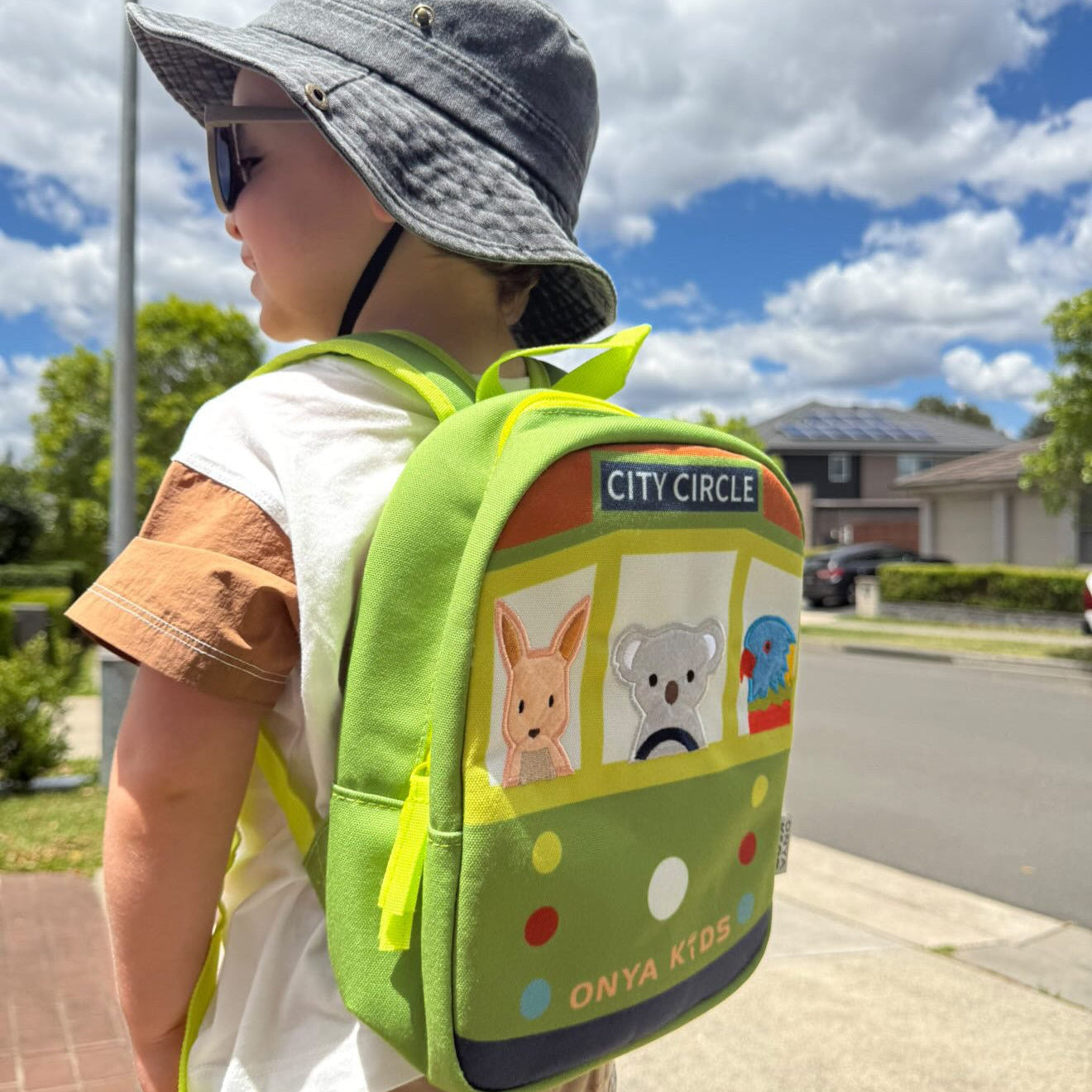Melbourne Tram Kids Backpack Spotty Dot Toys