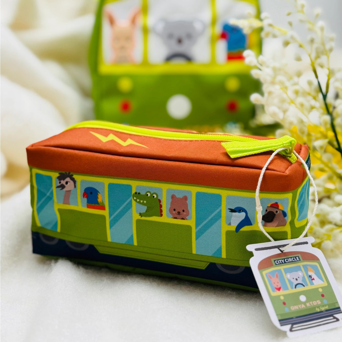 Melbourne Tram Pencil Case Spotty Dot Toys