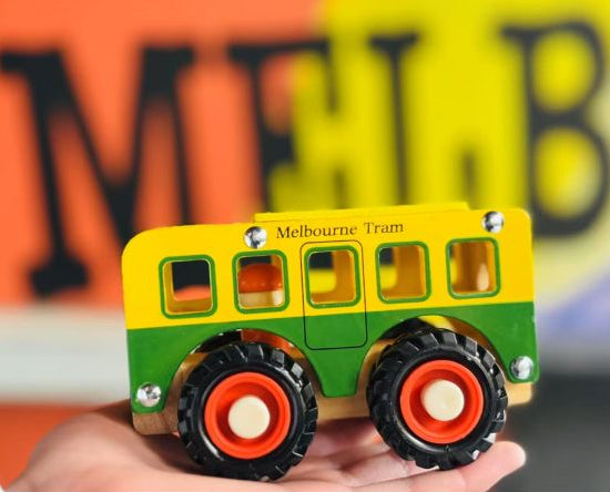 Melbourne Tram Toy Toyslink Spotty Dot Kids